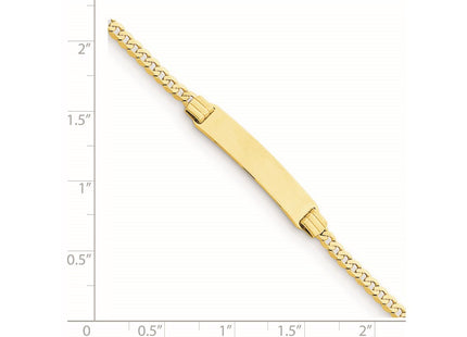 14k Yellow Gold Chain Bracelets Style BID45 - Classique Jewelry Inc.