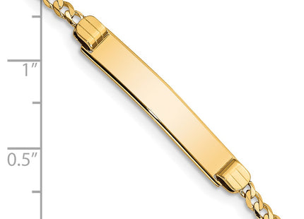 14k Yellow Gold Chain Bracelets Style BID45 - Classique Jewelry Inc.