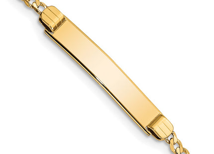 14k Yellow Gold Chain Bracelets Style BID45 - Classique Jewelry Inc.