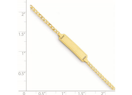 14k Yellow Gold Chain Bracelets Style BID52 - Classique Jewelry Inc.