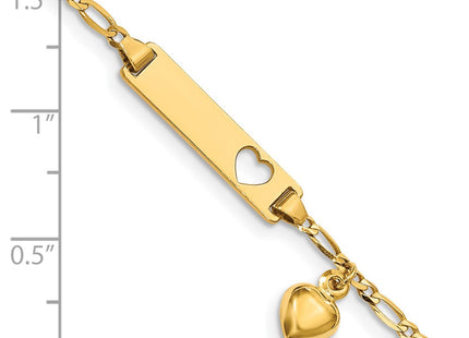 14k Yellow Gold Chain Bracelets Style BID54 - Classique Jewelry Inc.
