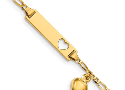 14k Yellow Gold Chain Bracelets Style BID54 - Classique Jewelry Inc.