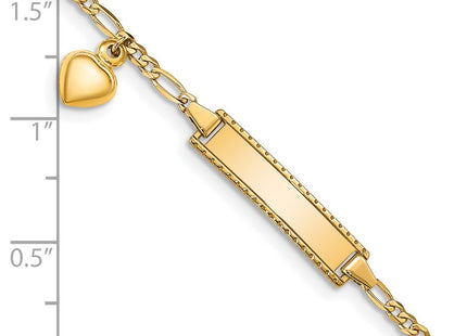 14k Yellow Gold Chain Bracelets Style BID55 - Classique Jewelry Inc.