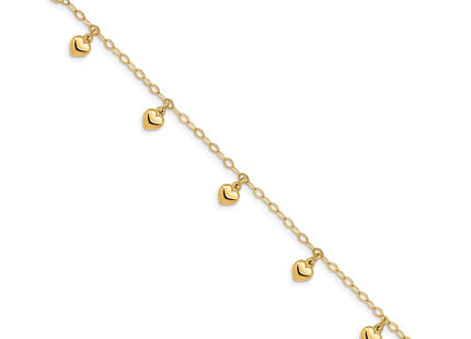 14k Yellow Gold Bracelets Style BID83 - Classique Jewelry Inc.