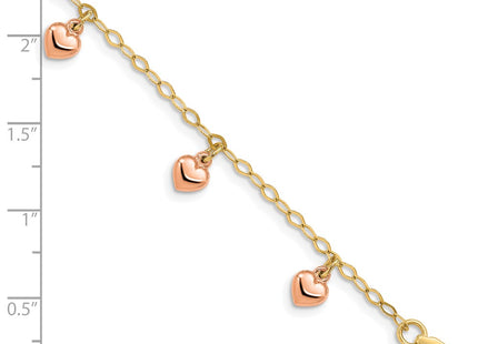 14k Two-tone Bracelets Style BID83TT - Classique Jewelry Inc.