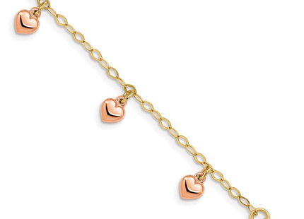 14k Two-tone Bracelets Style BID83TT - Classique Jewelry Inc.