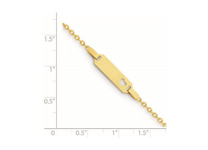 14k Yellow Gold Bracelets Style BID84 - Classique Jewelry Inc.