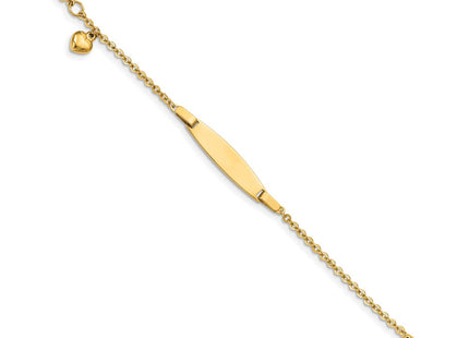 14k Yellow Gold Chain Bracelets Style BID87 - Classique Jewelry Inc.