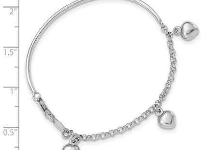 14k White Gold Bracelets Style BID91 - Classique Jewelry Inc.