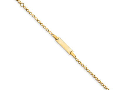14k Yellow Gold Chain Bracelets Style BID94 - Classique Jewelry Inc.