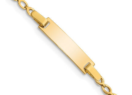 14k Yellow Gold Chain Bracelets Style BID94 - Classique Jewelry Inc.