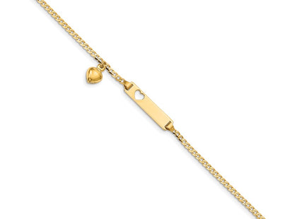 14k Yellow Gold Chain Bracelets Style BID96 - Classique Jewelry Inc.