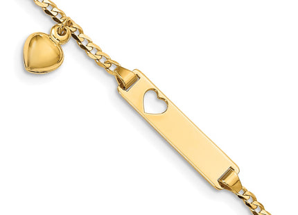 14k Yellow Gold Chain Bracelets Style BID96 - Classique Jewelry Inc.