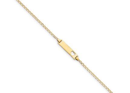 14k Yellow Gold Chain Bracelets Style BID97 - Classique Jewelry Inc.