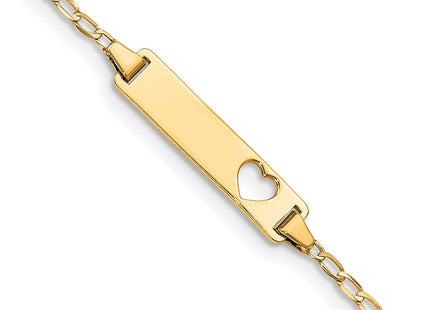 14k Yellow Gold Chain Bracelets Style BID97 - Classique Jewelry Inc.