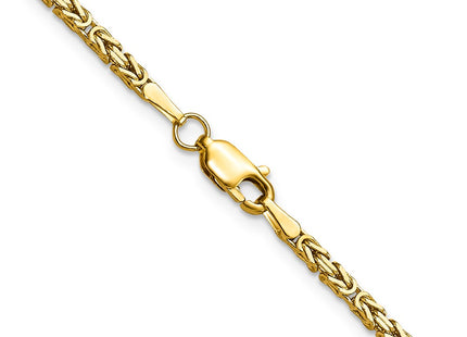 14k Yellow Gold Chains Style BIZ050 - Classique Jewelry Inc.