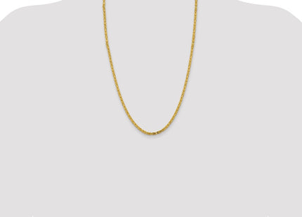14k Yellow Gold Chains Style BIZ090 - Classique Jewelry Inc.