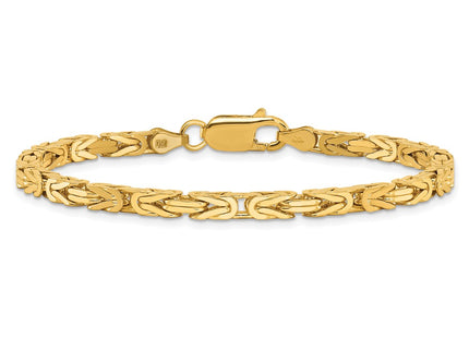 14K Byzantine with Lobster Clasp Chain