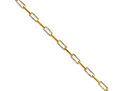 14k Yellow Gold Bracelets Style BM10272 - Classique Jewelry Inc.
