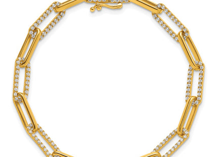14k Yellow Gold Bracelets Style BM10272 - Classique Jewelry Inc.