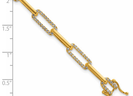 14k Yellow Gold Bracelets Style BM10272 - Classique Jewelry Inc.