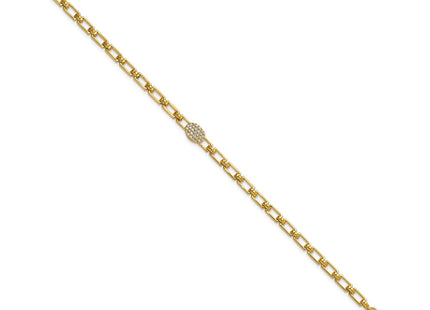 14k Yellow Gold Bracelets Style BM10276 - Classique Jewelry Inc.