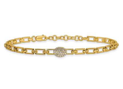 14k Yellow Gold Bracelets Style BM10276 - Classique Jewelry Inc.