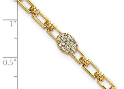 14k Yellow Gold Bracelets Style BM10276 - Classique Jewelry Inc.