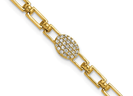 14k Yellow Gold Bracelets Style BM10276 - Classique Jewelry Inc.