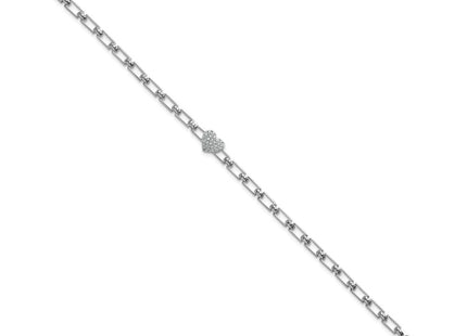 14k White Gold Bracelets Style BM10278 - Classique Jewelry Inc.