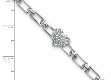 14k White Gold Bracelets Style BM10278 - Classique Jewelry Inc.