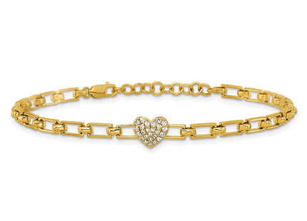 14k Yellow Gold Bracelets Style BM10278 - Classique Jewelry Inc.