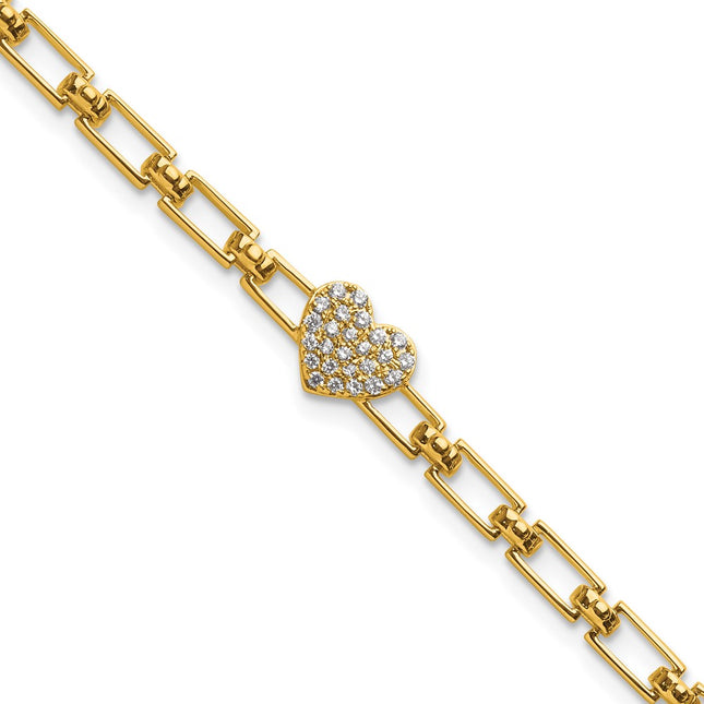 14k Yellow Gold Bracelets Style BM10278 - Classique Jewelry Inc.