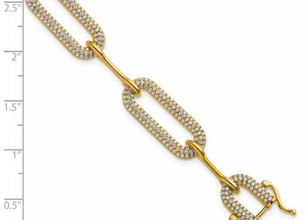 14k Yellow Gold Bracelets Style BM10280 - Classique Jewelry Inc.