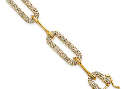 14k Yellow Gold Bracelets Style BM10280 - Classique Jewelry Inc.