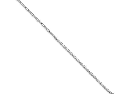 14k White Gold Bracelets Style BM10282 - Classique Jewelry Inc.