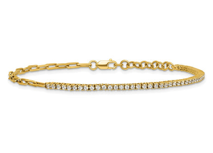 14k Yellow Gold Bracelets Style BM10282 - Classique Jewelry Inc.