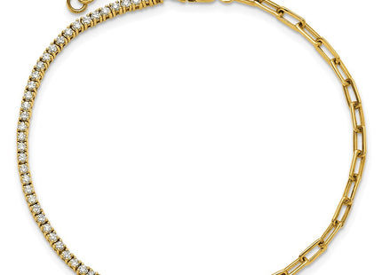 14k Yellow Gold Bracelets Style BM10282 - Classique Jewelry Inc.