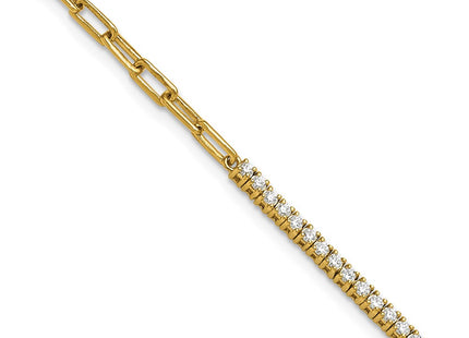 14k Yellow Gold Bracelets Style BM10282 - Classique Jewelry Inc.