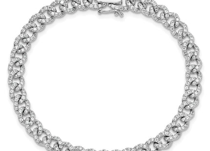14k White Gold Bracelets Style BM10331 - Classique Jewelry Inc.
