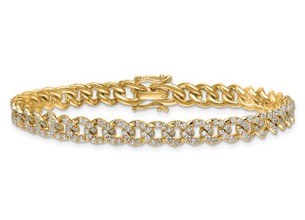 14k Yellow Gold Bracelets Style BM10331 - Classique Jewelry Inc.