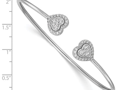 14k White Gold Bracelets Style BM10791 - Classique Jewelry Inc.