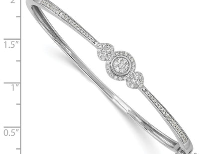 14k White Gold Bracelets Style BM10793 - Classique Jewelry Inc.