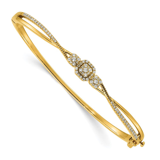 14k Yellow Gold Bracelets Style BM10794 - Classique Jewelry Inc.