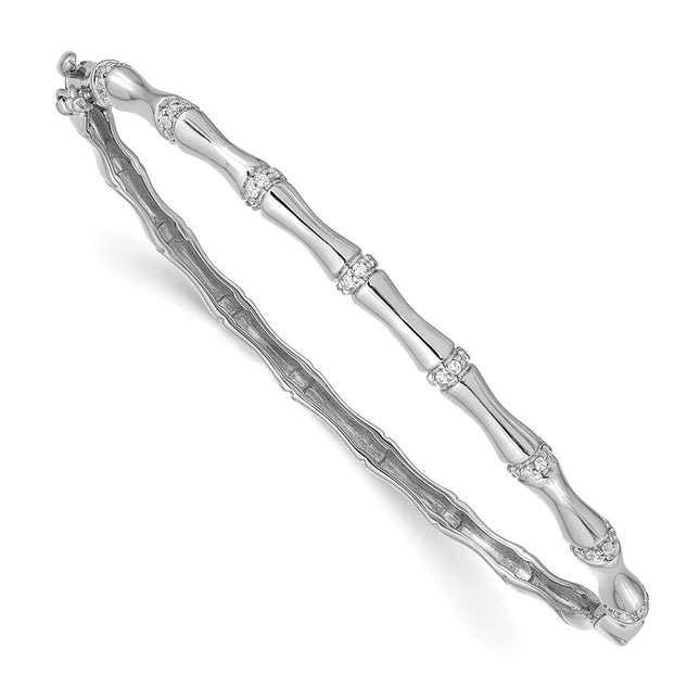 14k White Gold Bracelets Style BM3698 - Classique Jewelry Inc.