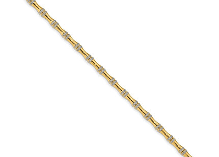 14k Yellow Gold Bracelets Style BM3722 - Classique Jewelry Inc.