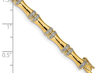 14k Yellow Gold Bracelets Style BM3722 - Classique Jewelry Inc.