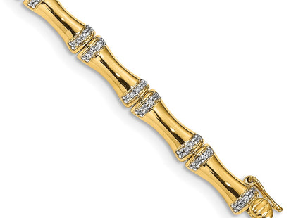 14k Yellow Gold Bracelets Style BM3722 - Classique Jewelry Inc.