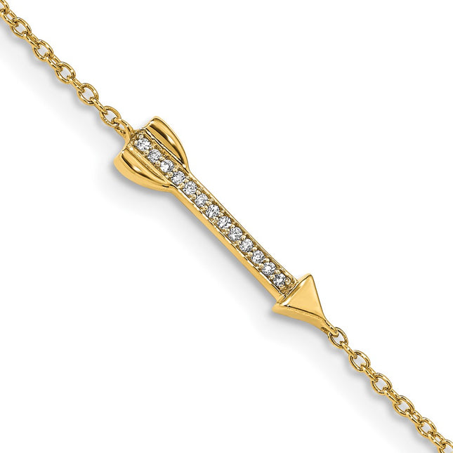 14k Yellow Gold Bracelets Style BM3723 - Classique Jewelry Inc.