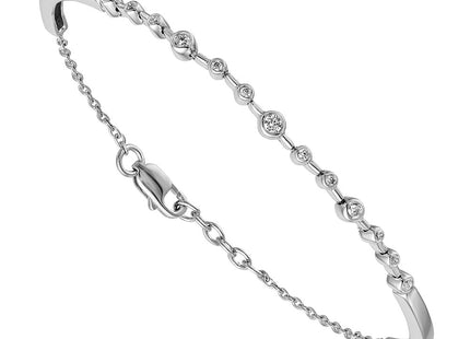 14k White Gold Bracelets Style BM3724 - Classique Jewelry Inc.